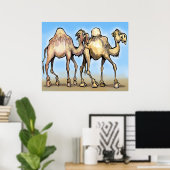 Kamel Poster (Heimbüro)