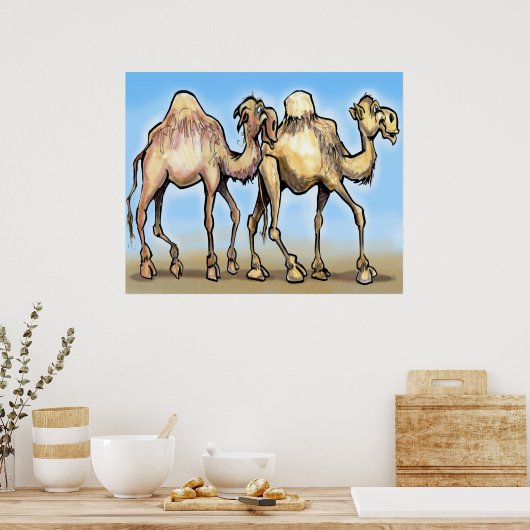 Kamel Poster (Küche)