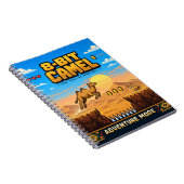 Kamel, Retro-8-Bit-Pixelkunst Notizblock (Rechte Seite)