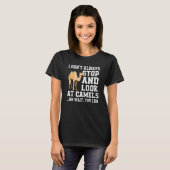 Kamel Sagt Outfit Liebe Dromedar T-Shirt (Vorne ganz)
