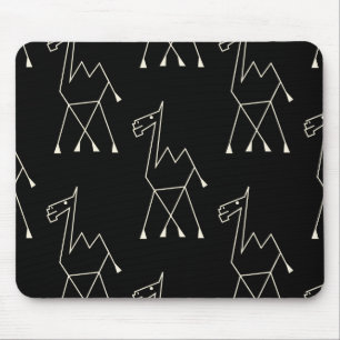 Kamel, schwarze Mauspad