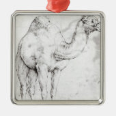 Kamel Silbernes Ornament (Vorne)