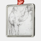 Kamel Silbernes Ornament (Links)