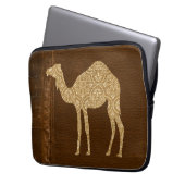 Kamel-Silhouette-Computer-Hülse Laptopschutzhülle (Vorderseite Links)