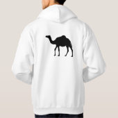 Kamel-Silhouette Hoodie (Rückseite)