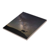 Kamel Silhouette und Milkyway Fliese (Seite)
