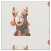 Kamel-Tier Portrat Stoff (Nahaufnahme)