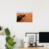 Kamel von hinten poster (Heimbüro)