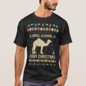 Kamel-Weihnachten T-Shirt (Vorderseite)