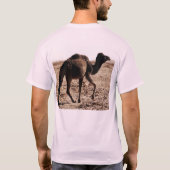Kamel-Wüsten-Osten-FriedensLiebe-Natur-Schicksal T-Shirt (Rückseite)