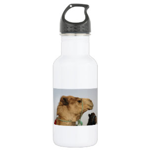 Kamel-Wüsten-Osten-FriedensLiebe-Natur-Schicksal Trinkflasche