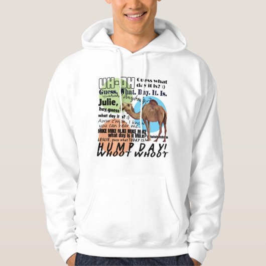 Kamelbuckeltag Hoodie (Vorderseite)