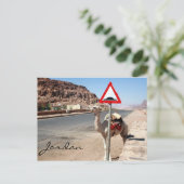 Kameldrehzahl Postkarte (Stehend Vorderseite)