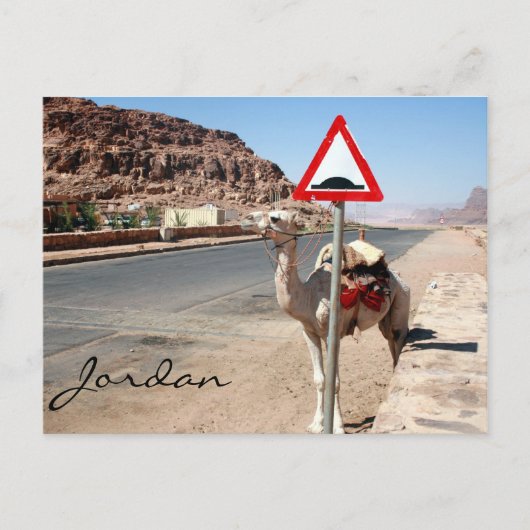 Kameldrehzahl Postkarte (Vorderseite)