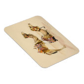 Kamele aus Petra 2007 Magnet (Rechte Seite)