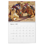 Kamele des Mittlere Ostens Kalender (Feb 2027)