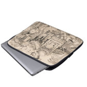 Kamele, die in Kostümen verkleidet sind Laptopschutzhülle (Vorne Knopf)