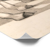 Kamele, die in Kostümen verkleidet sind Poster (Ecke)