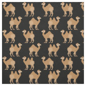 Kamele Druckgewebe schwarz Stoff (Muster)