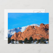 Kamele im Garten des Götterparks küssen Postkarte (Vorne/Hinten)