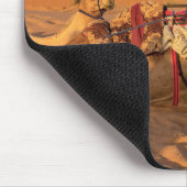 Kamele in der Oman-Wüste Mousepad (Ecke)