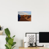 Kamele in der Sahara Poster (Heimbüro)