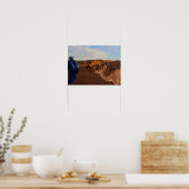 Kamele in der Sahara Poster (Küche)