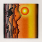 Kamele - puzzle (Horizontal)