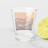 Kamele Schnapsglas (Rückseite)