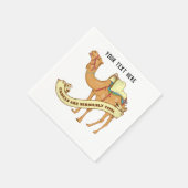 Kamele sind ernsthaft cool serviette (Ecke)