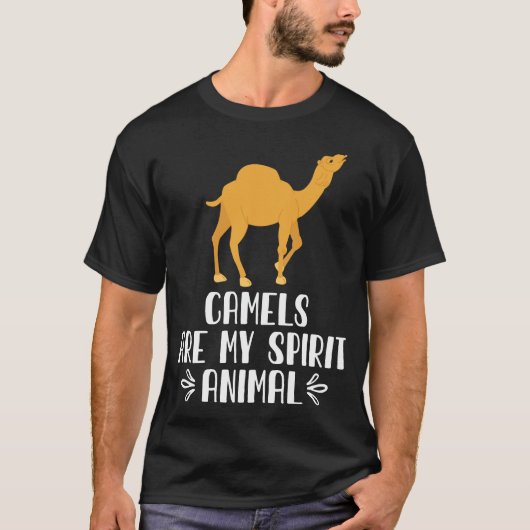 Kamele sind mein Geist T-Shirt (Vorderseite)