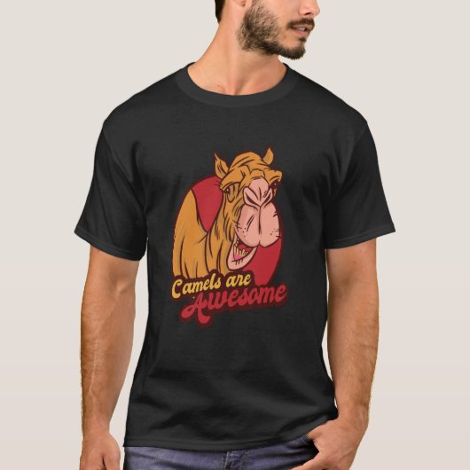 Kamele sind Phantastische TierwüstenCamels T-Shirt (Vorderseite)