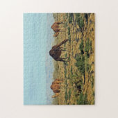 Kamele, Tunesien 252-pc Puzzle (Vertikal)