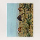 Kamele, Tunesien 520-pc Puzzle (Vertikal)