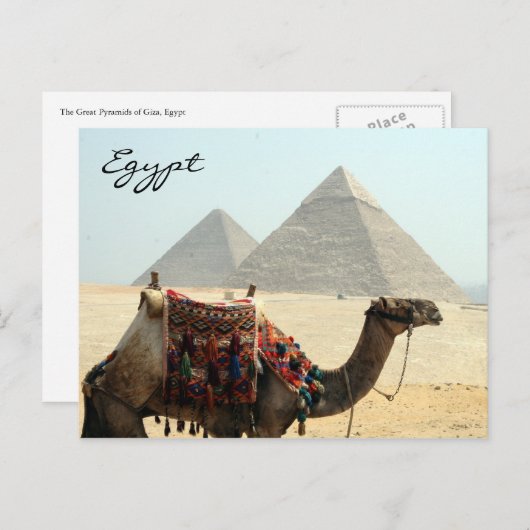 Kameleidenpyramide Postkarte (Vorne/Hinten)