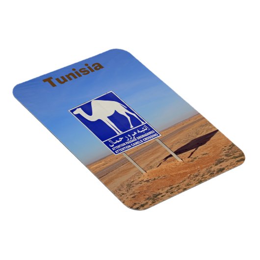 Kamelen - Zeichen, Tunesien Magnet (Rechte Seite)