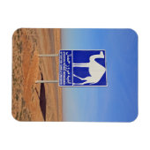 Kamelen - Zeichen, Tunesien Magnet (Horizontal)