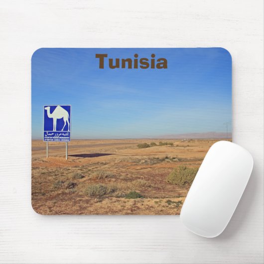 Kamelen - Zeichen, Tunesien Mousepad (Mit Mouse)