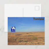 Kamelen - Zeichen, Tunesien Postkarte (Vorne/Hinten)