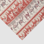 Kamelen-Zug, Kamelmuster, Kameldruck Seidenpapier (Ausschnitt)