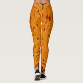 Kamelfarbenhosen Leggings (Rückseite)