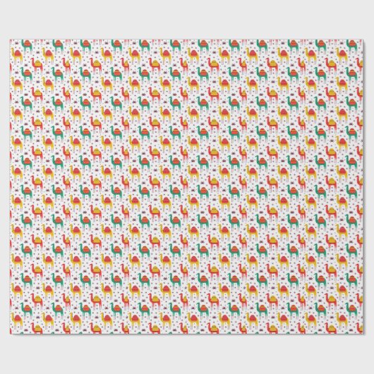 Kamelflache Farbe, dekoratives Muster. Geschenkpapier (Flach)