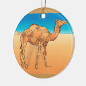 Kamelflarve Keramik Ornament (Links)