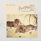 Kamelherde, klassische chinesische Kunst Postkarte (Vorne/Hinten)