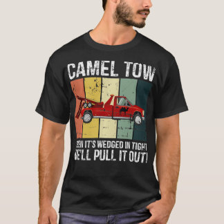 Kamelhöcker Retro Lustig Erwachsenen Humor Peinlic T-Shirt
