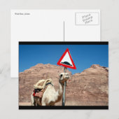 Kamelhöckgrenze Postkarte (Vorne/Hinten)