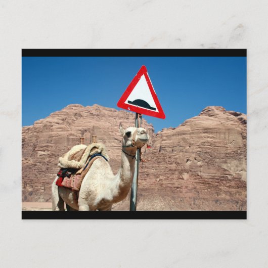 Kamelhöckgrenze Postkarte (Vorderseite)