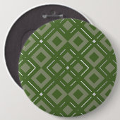 Kamelias geometrisches Muster 2 Button (Vorne & Hinten)