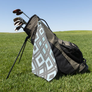 Kamelias geometrisches Muster 9 Golfhandtuch