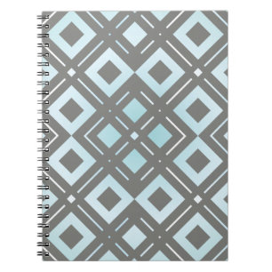 Kamelias geometrisches Muster 9 Notizblock